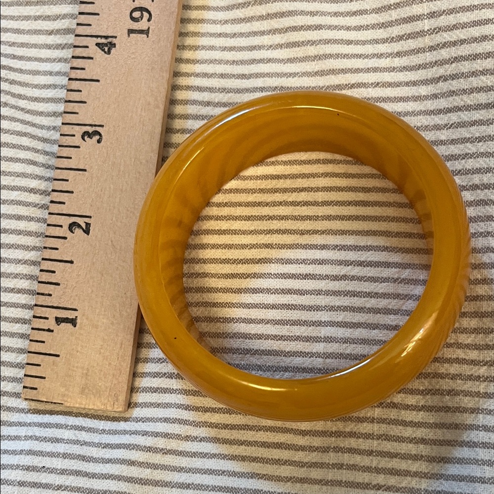 Yellow Bangle Bracelet - image 4